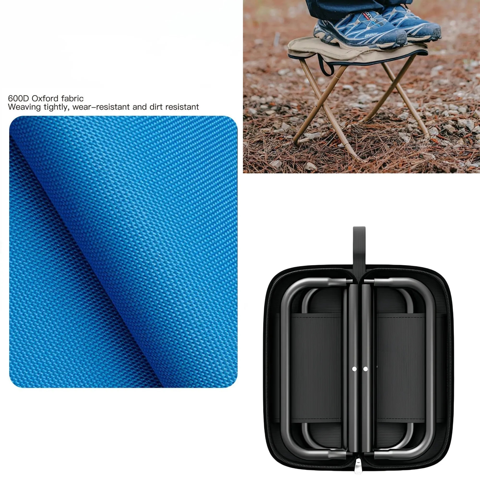 Premium Camping Stool & Folding Small Chair 2