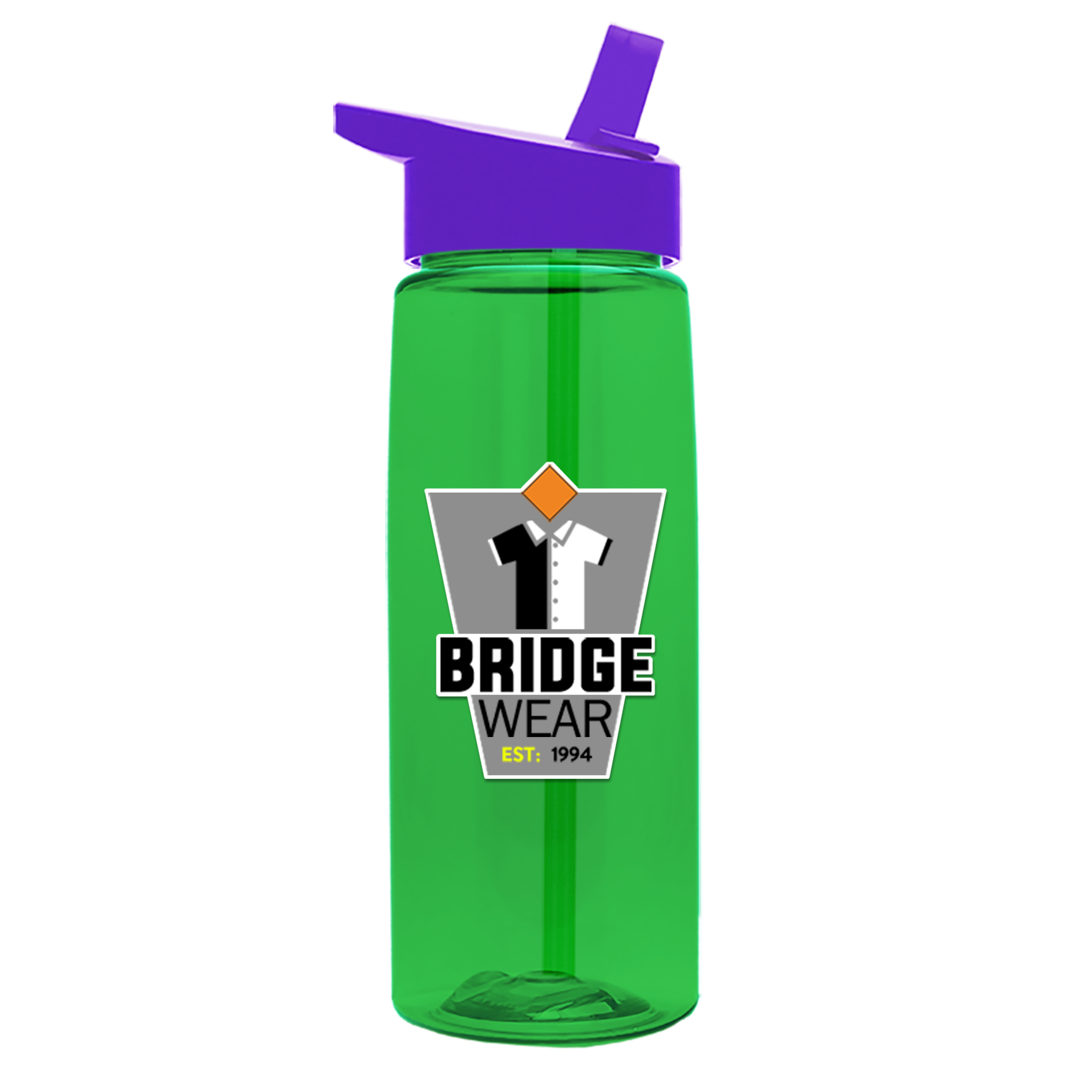 Garyline® Flair Tritan® Bottle with Flip-Straw Lid - 26 oz. 237