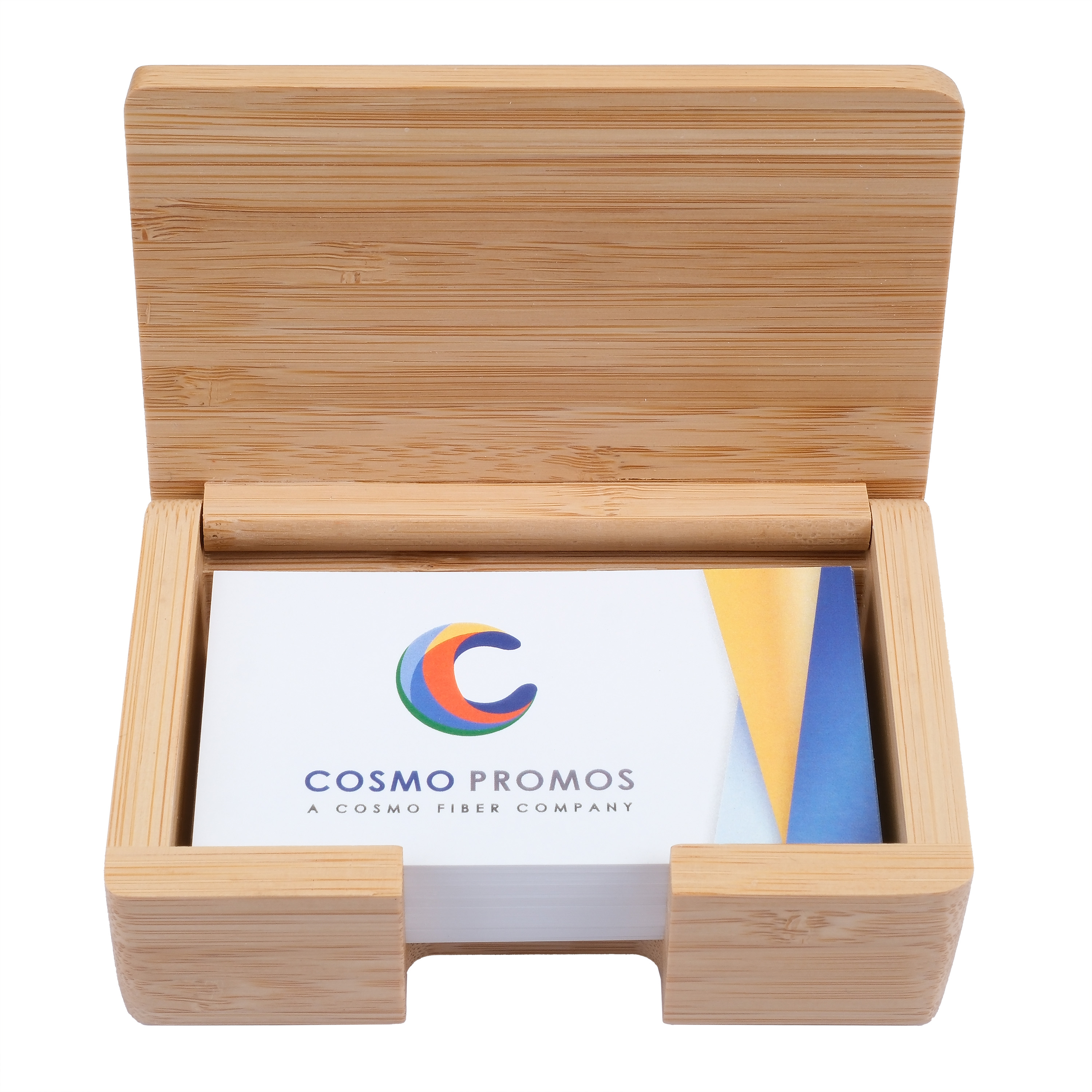 Bamboo Business Card Holder 3