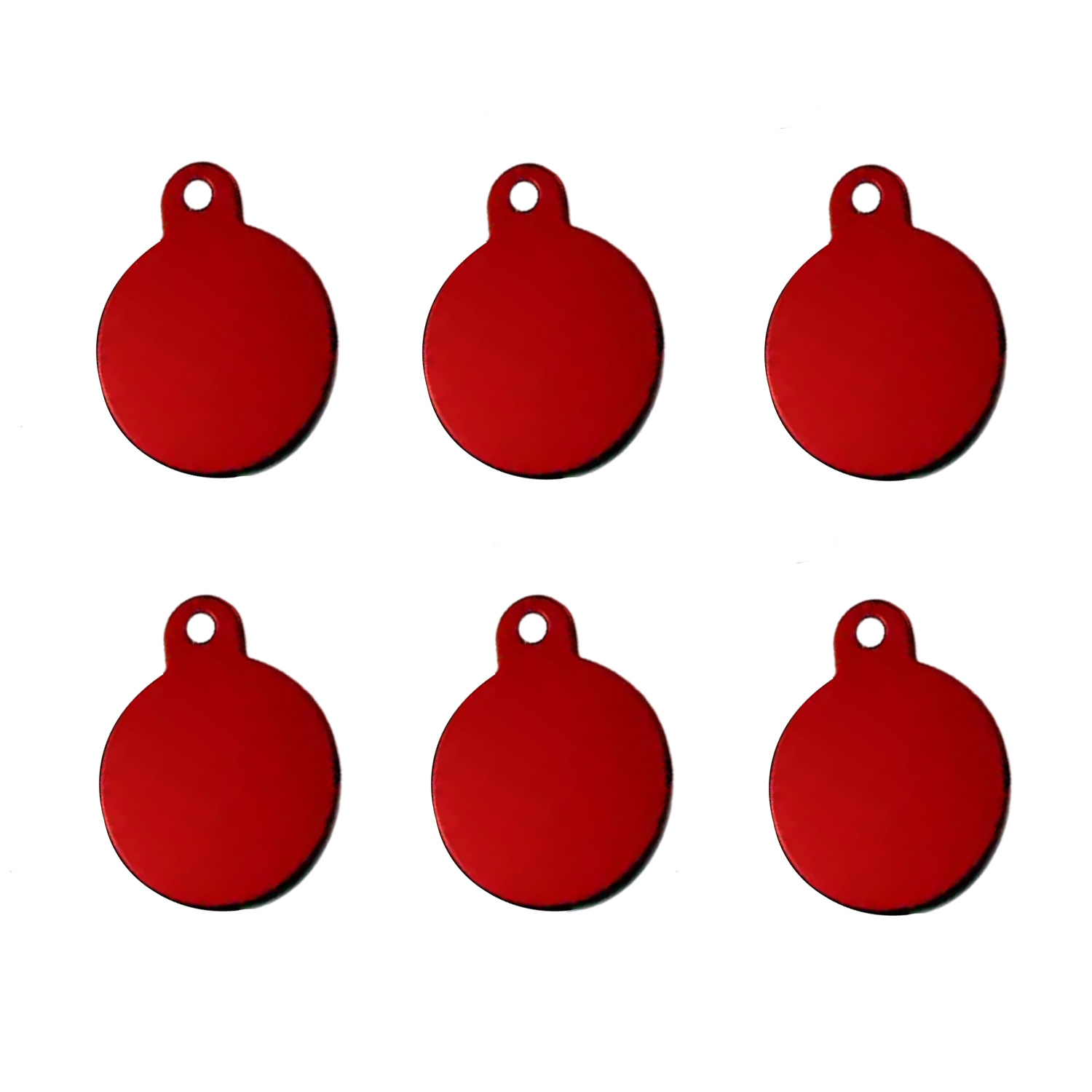 Round Shape Aluminum Pet Tag 9