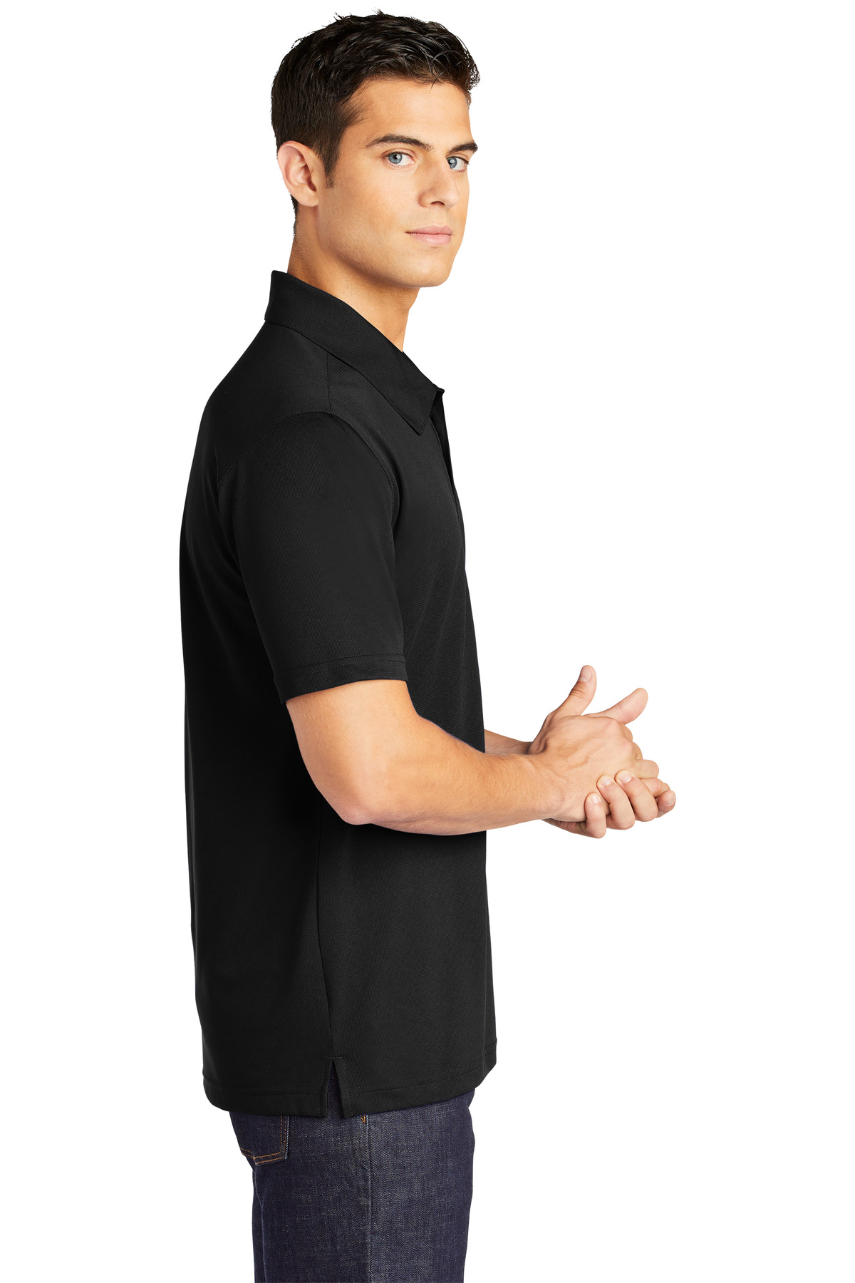 PosiCharge Active Textured Polo