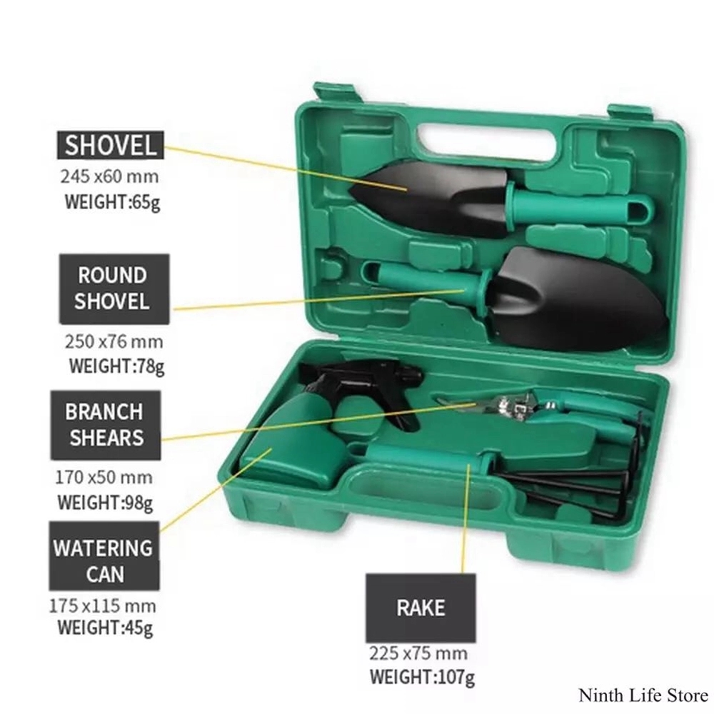 5 Pcs Heavy Duty Gardening Work Set 5