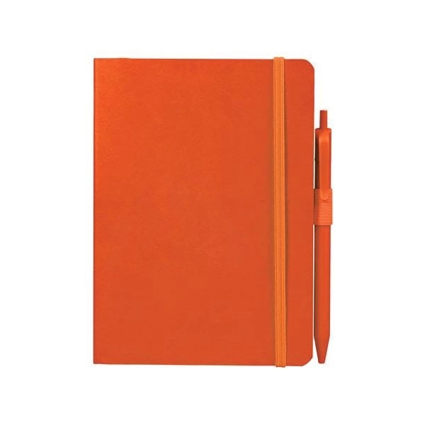 5" x 7" Soft Bound Notebook with Pen 7