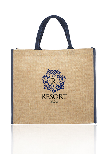 Fresno Eco Friendly Jute Tote Bags, custom tote bag with logo imprint 8