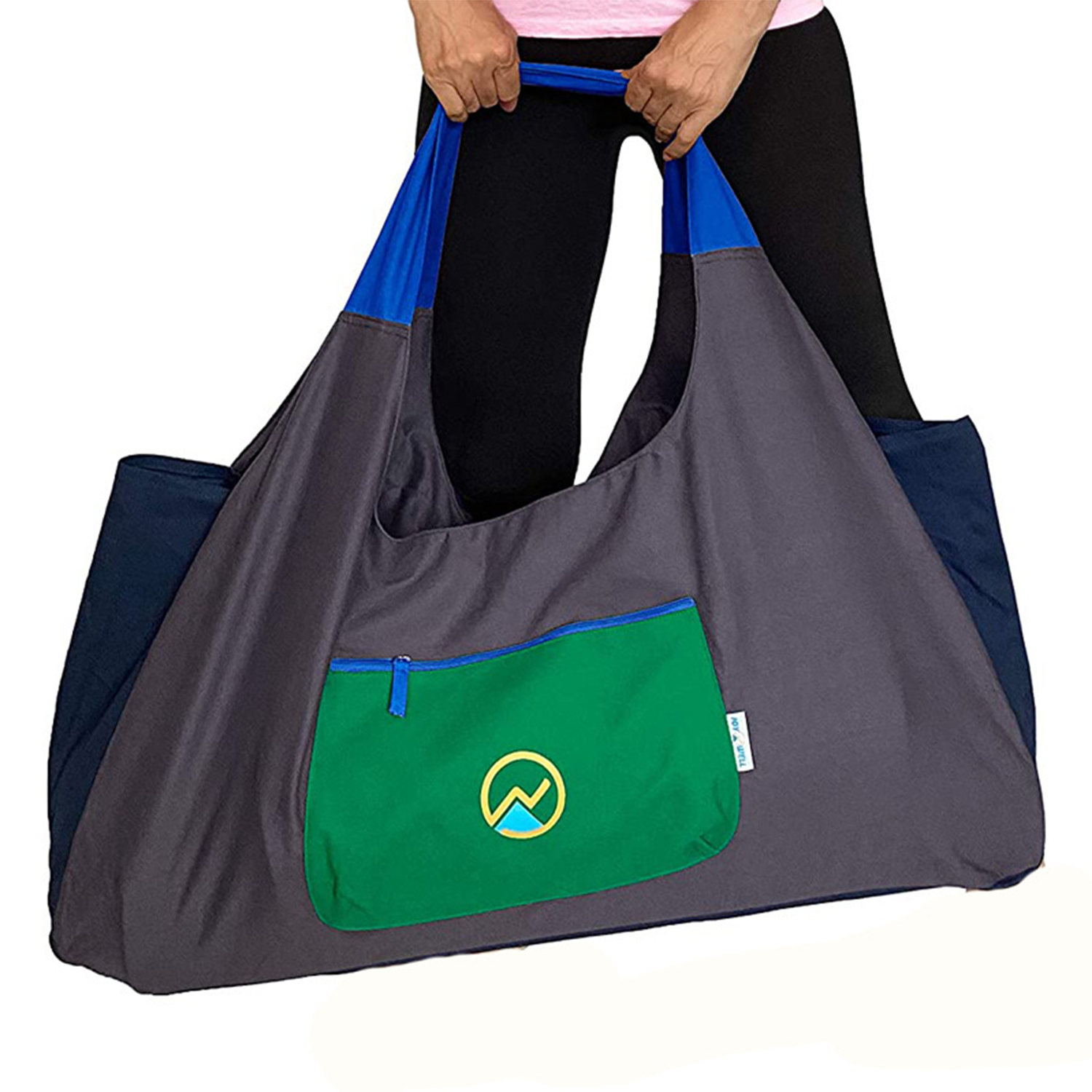 Yoga Mat Bag w/ Sewn-in Matt Holder Straps and 4 Pockets 3