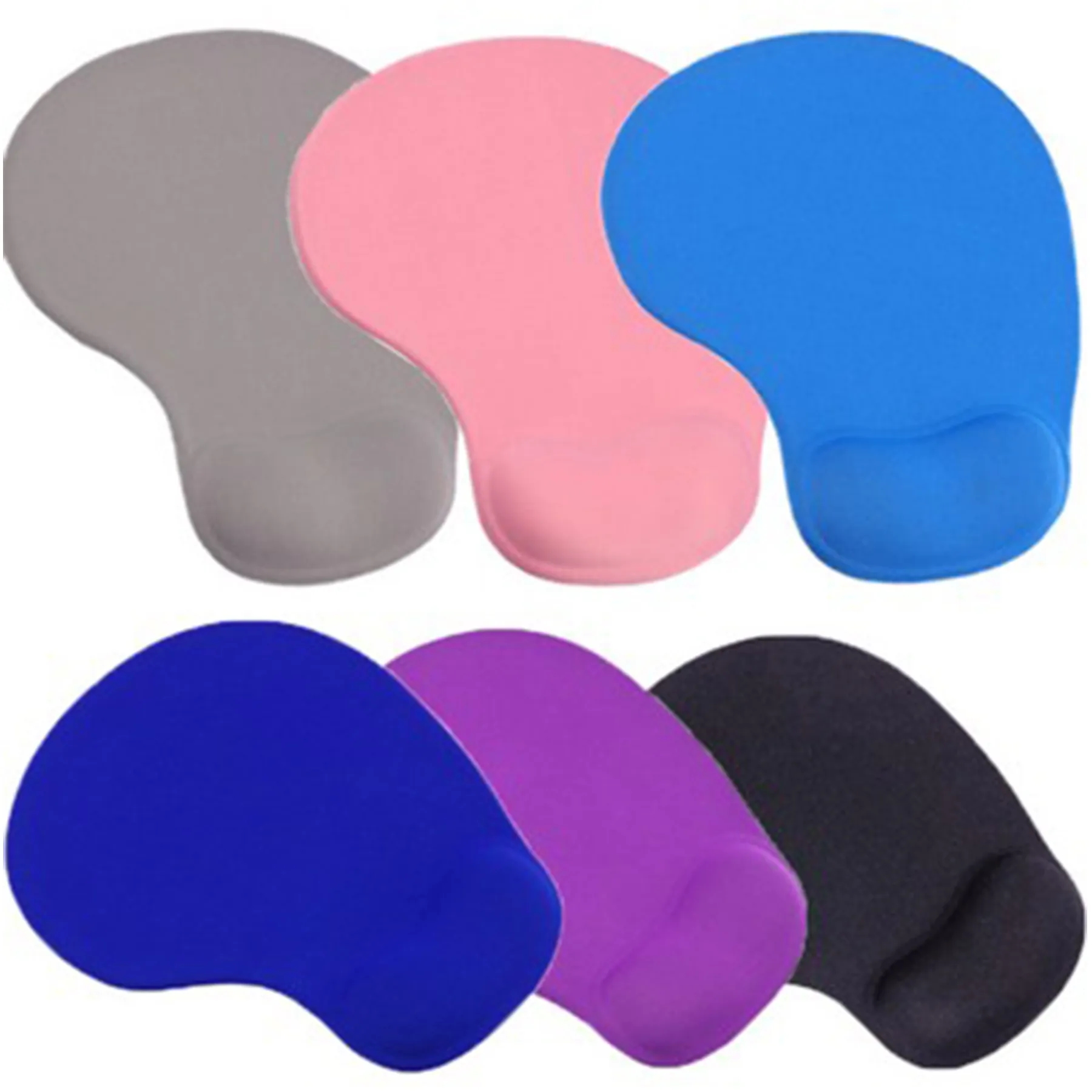 Silicone Mouse Pad w/Wrist Rest 5