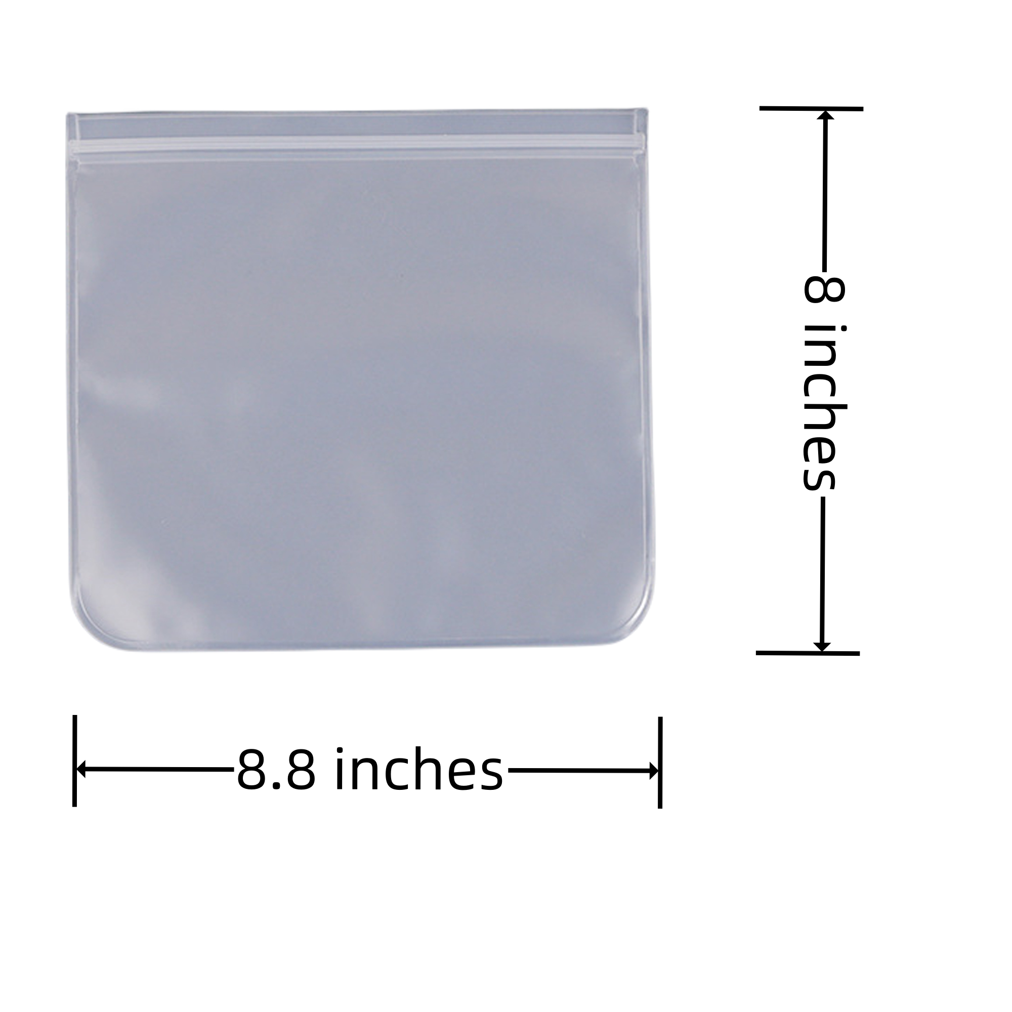 Transparent Sealable Food Packaging Bag MOQ100 3