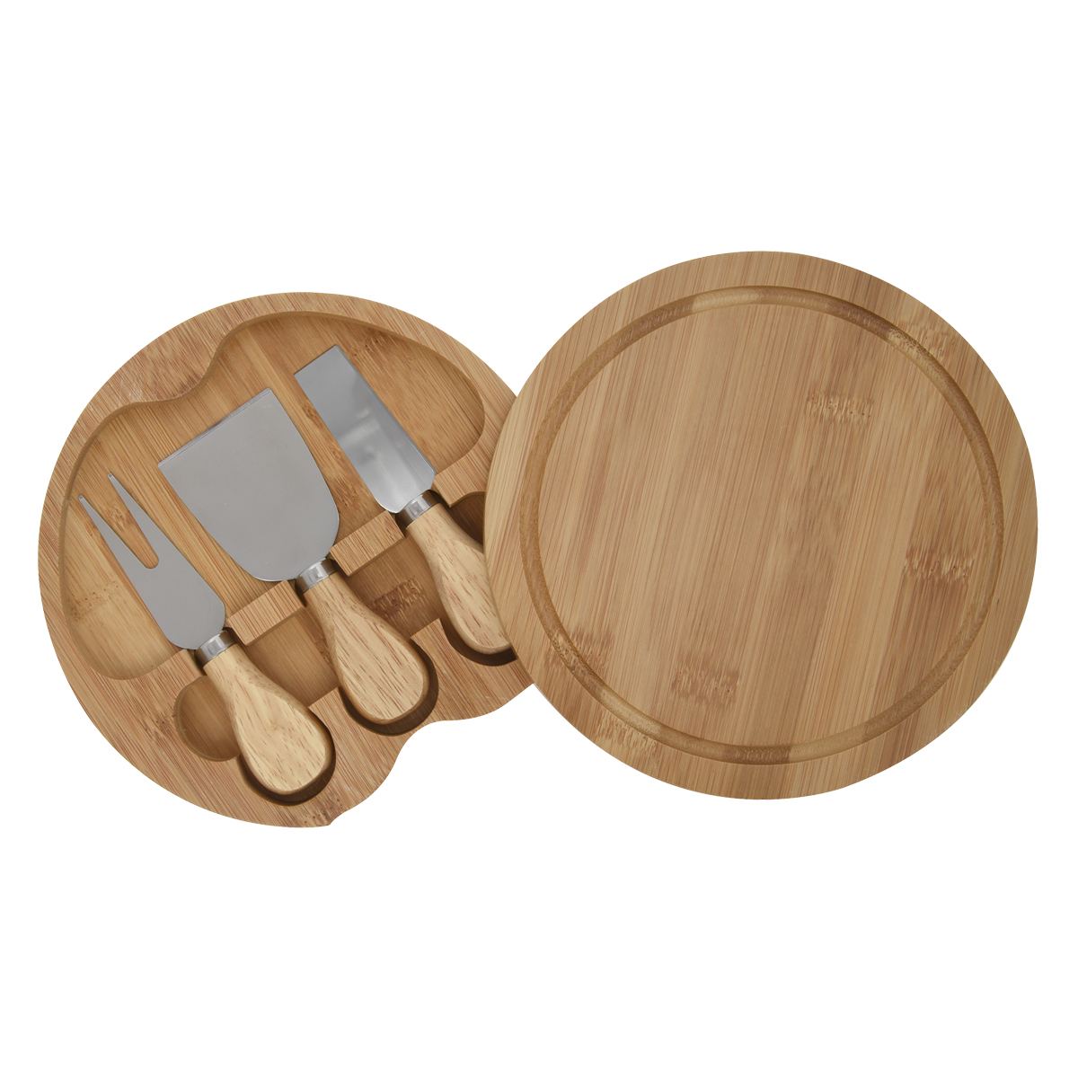 3-Piece Bamboo Cheese Server Kit 6