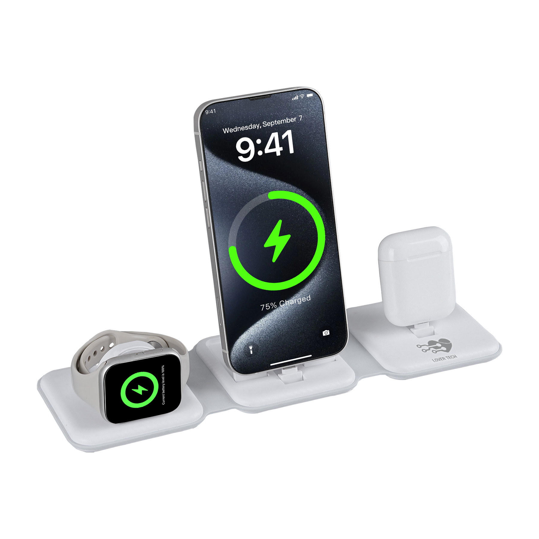 3-in-1 10W Foldable Charging Dock 4