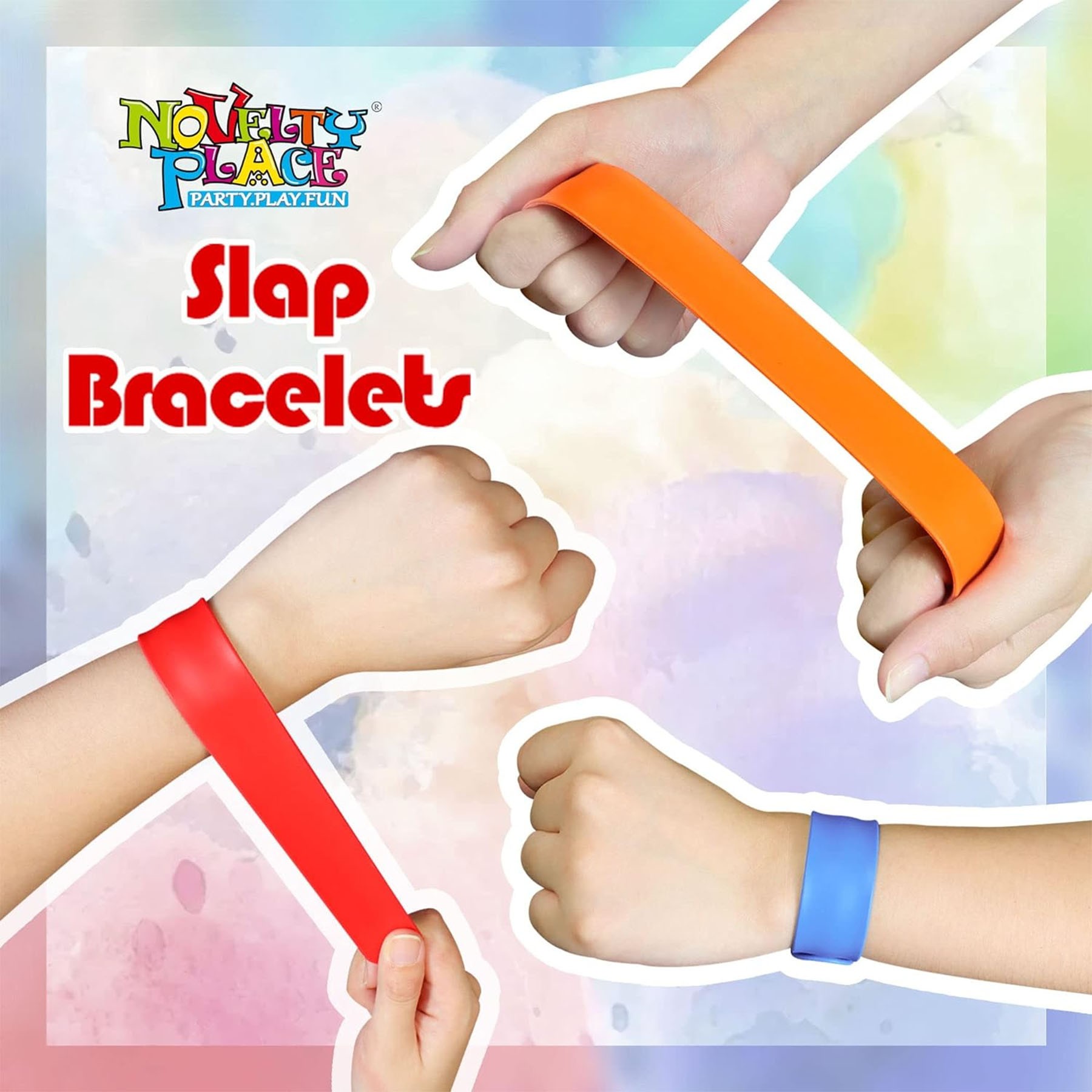 Silicone Slap Wristband Pop Bracelet 2