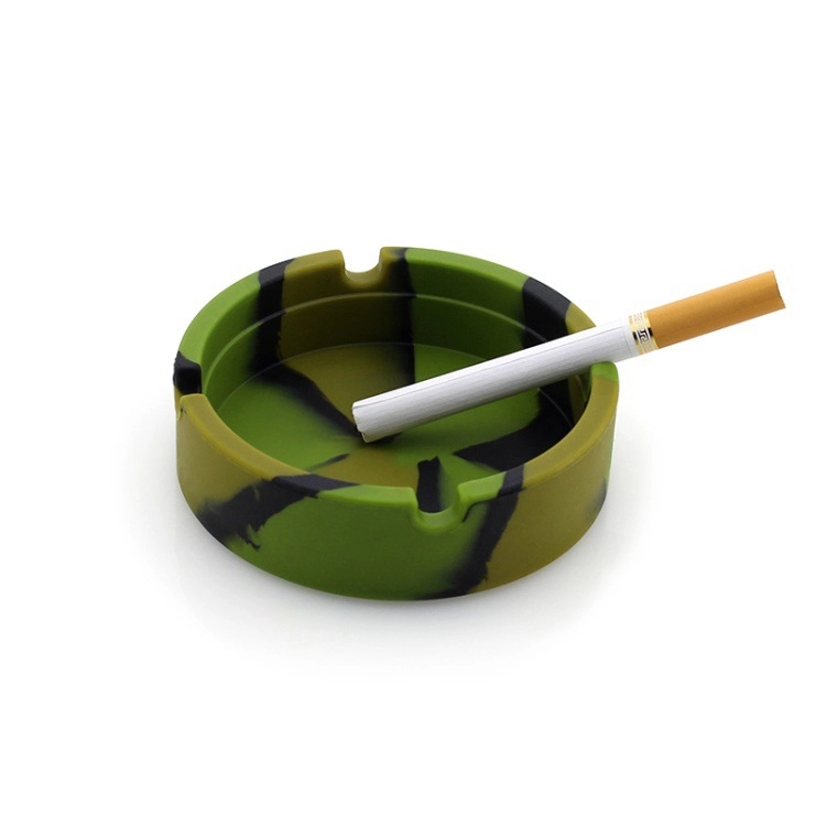 Custom Camo Silicone Ashtray 2