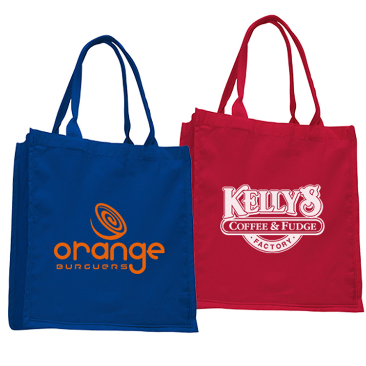 Colorful Cotton Fancy Handle Tote, custom tote bag with logo imprint 13