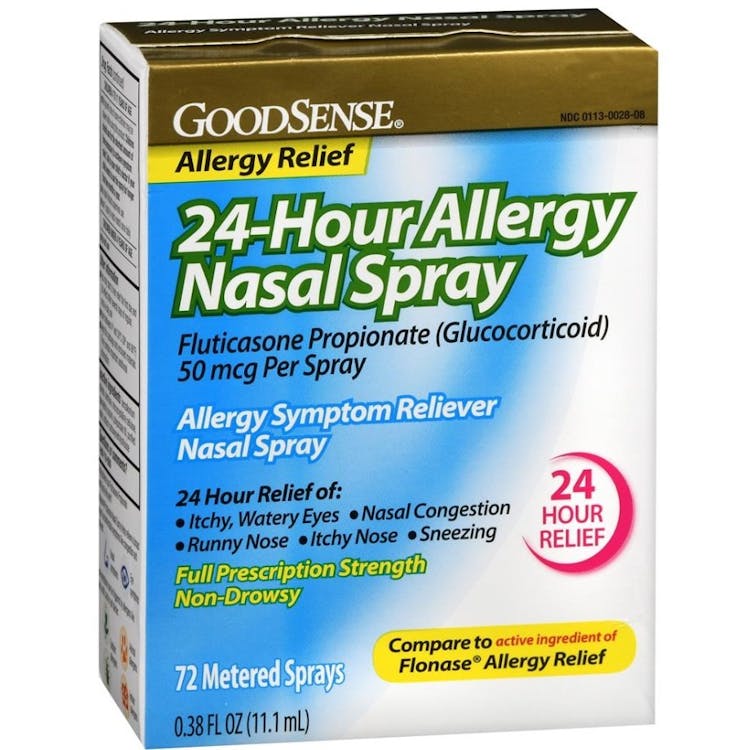 Allergy Nasal Spray - 72 Sprays 24 Hour 0.38 oz 2