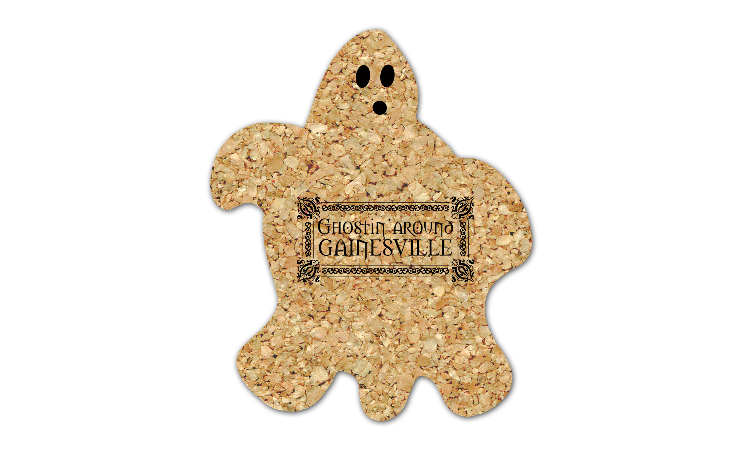 Ghost Cork Coaster 3