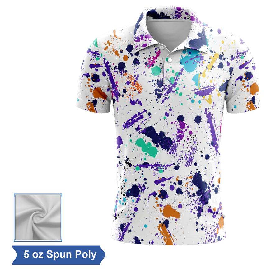 Sublimation Spun Polyester (Cotton Touch) Performance Polo - 1