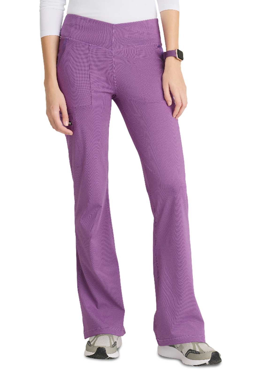 Grey's Anatomy Knit Stretch - Women's Five-Pocket V-Front Swift Scrub Pant 2