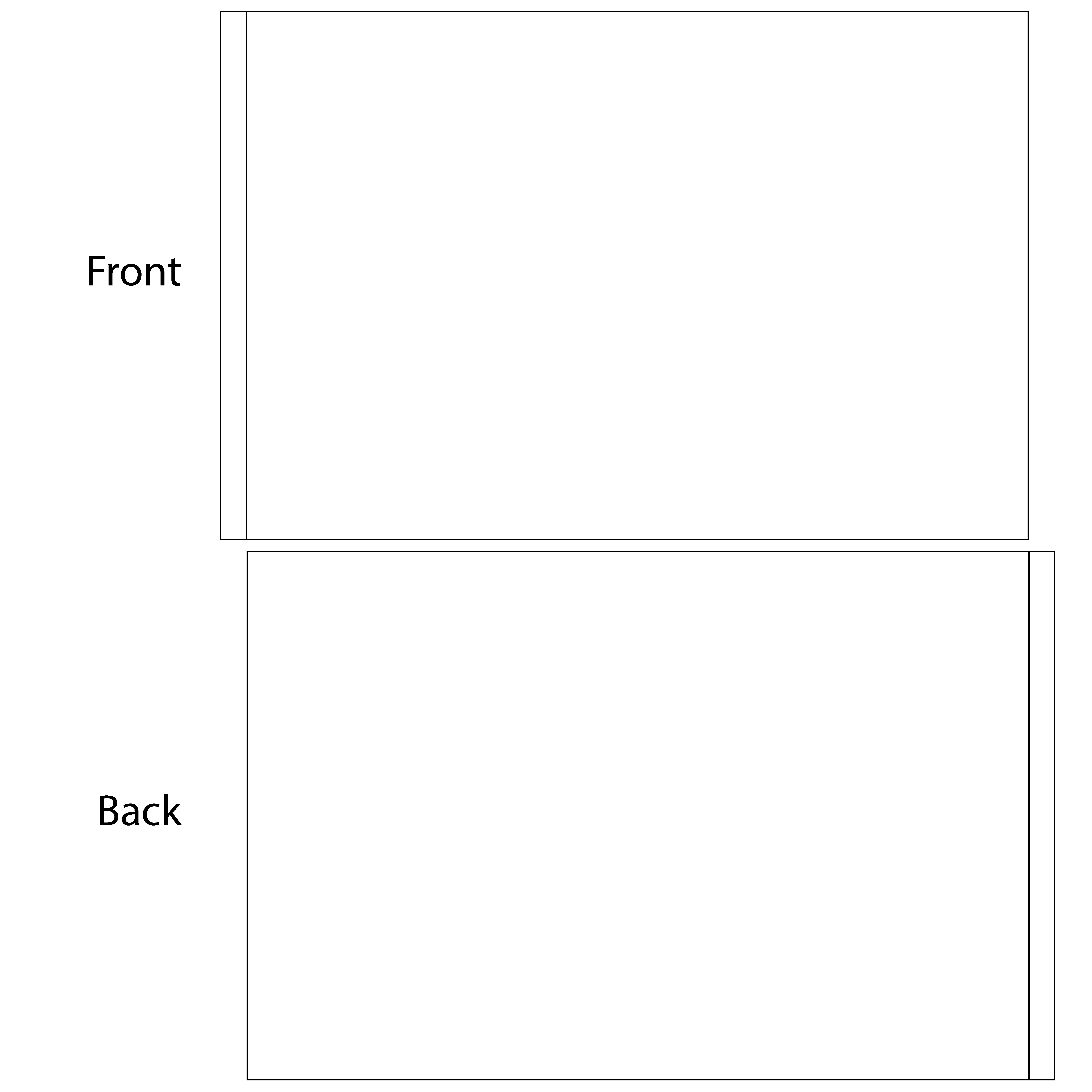 Window Car Flag Double Sided w/ 20.5" Pole - 17.75" x 12" 2
