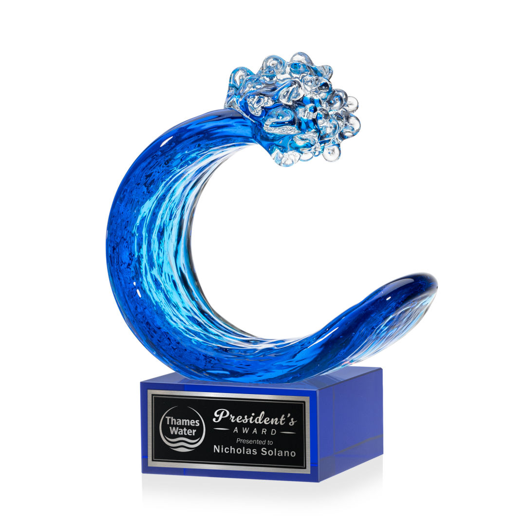 Oceana Award on Hancock Base - Blue 7