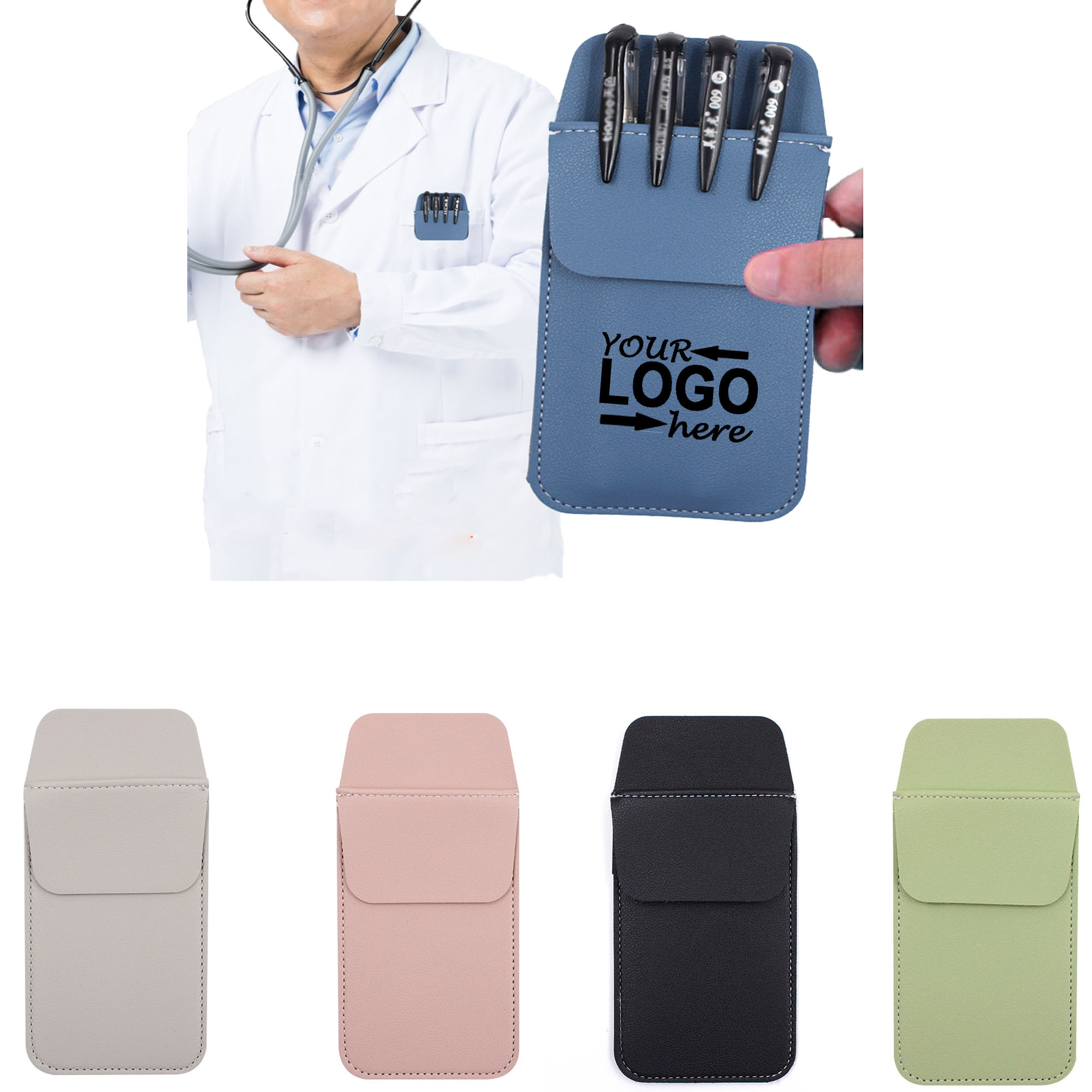 5PCS Pen Pocket Holds Pens Pointers 2