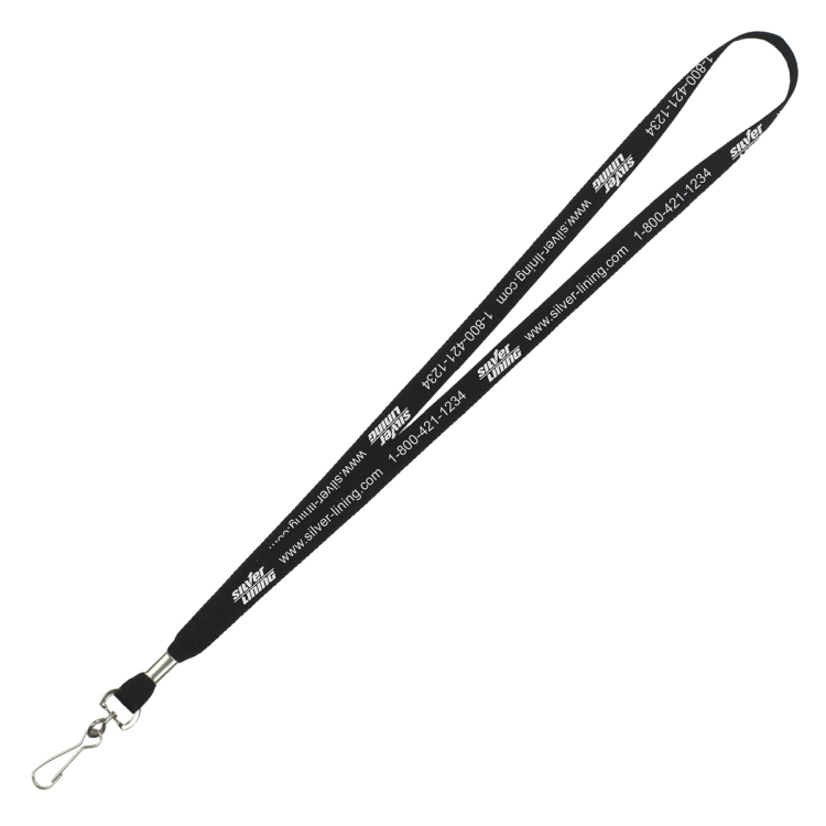 "Aurora" 1/2" Super Soft Polyester Silkscreen Lanyard (Overseas Production 8-10 Weeks) 37