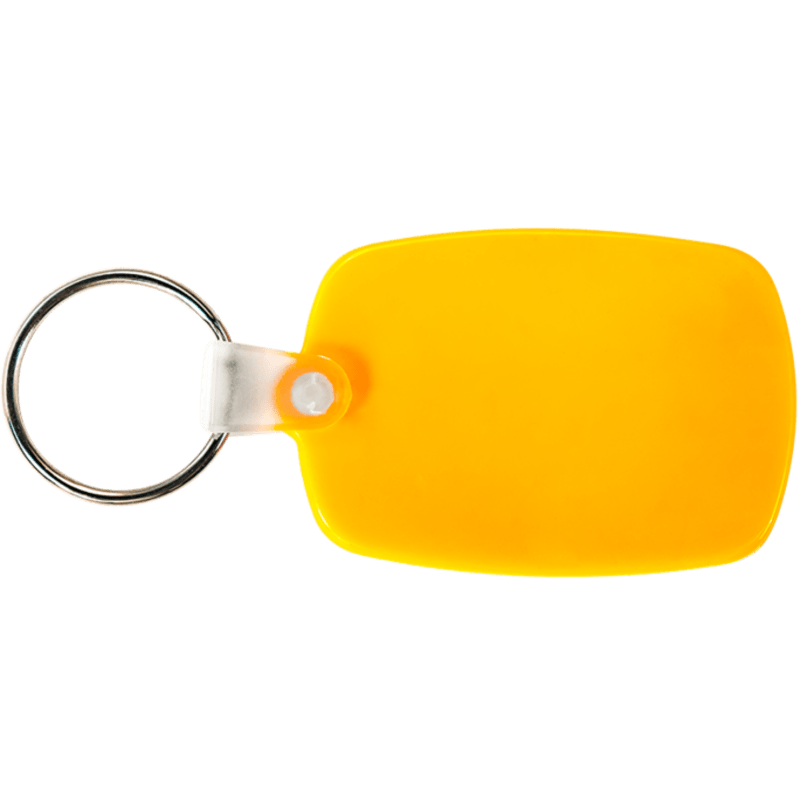 Oval Soft Plastic Keychains 2
