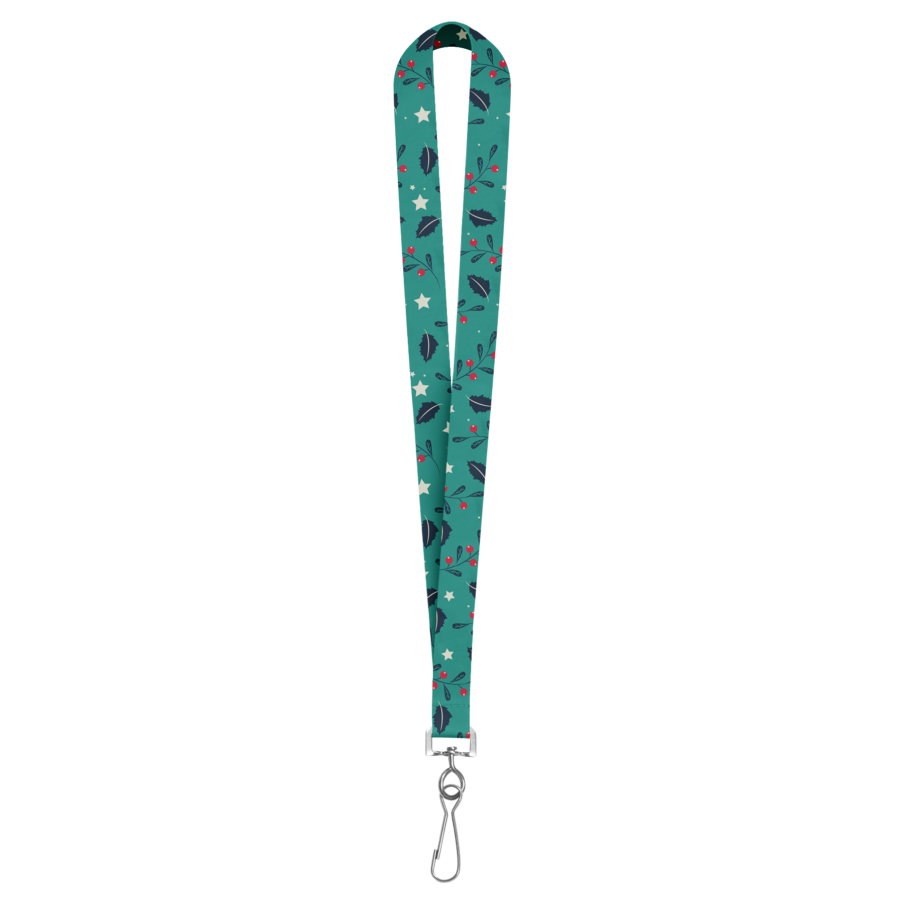 3/4'' Full Color Sublimated Lanyard With Metal J Hook 18