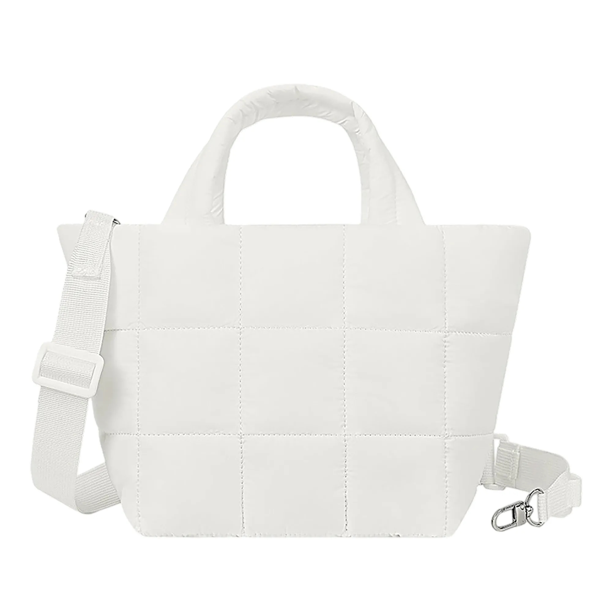 MOQ 50 Fluffy Quilted Casual Shoulder Bag 6