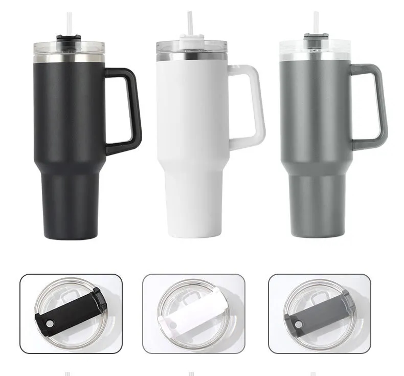 40 oz Stainless Steel Insulated Travel Mug 2
