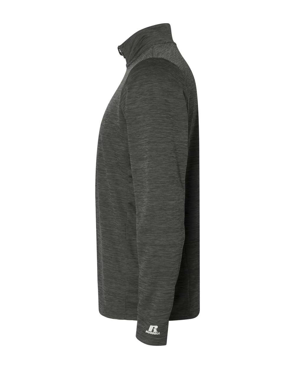 Men's Striated Quarter-Zip Pullover - QZ7EAM 8