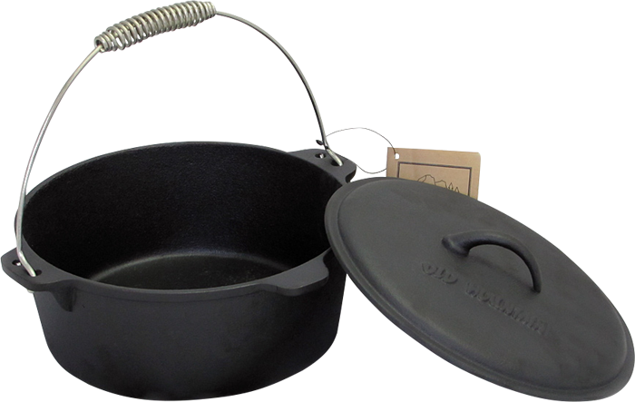 Old Mountain 4.5 Qt Flat Bottom Dutch Oven 14