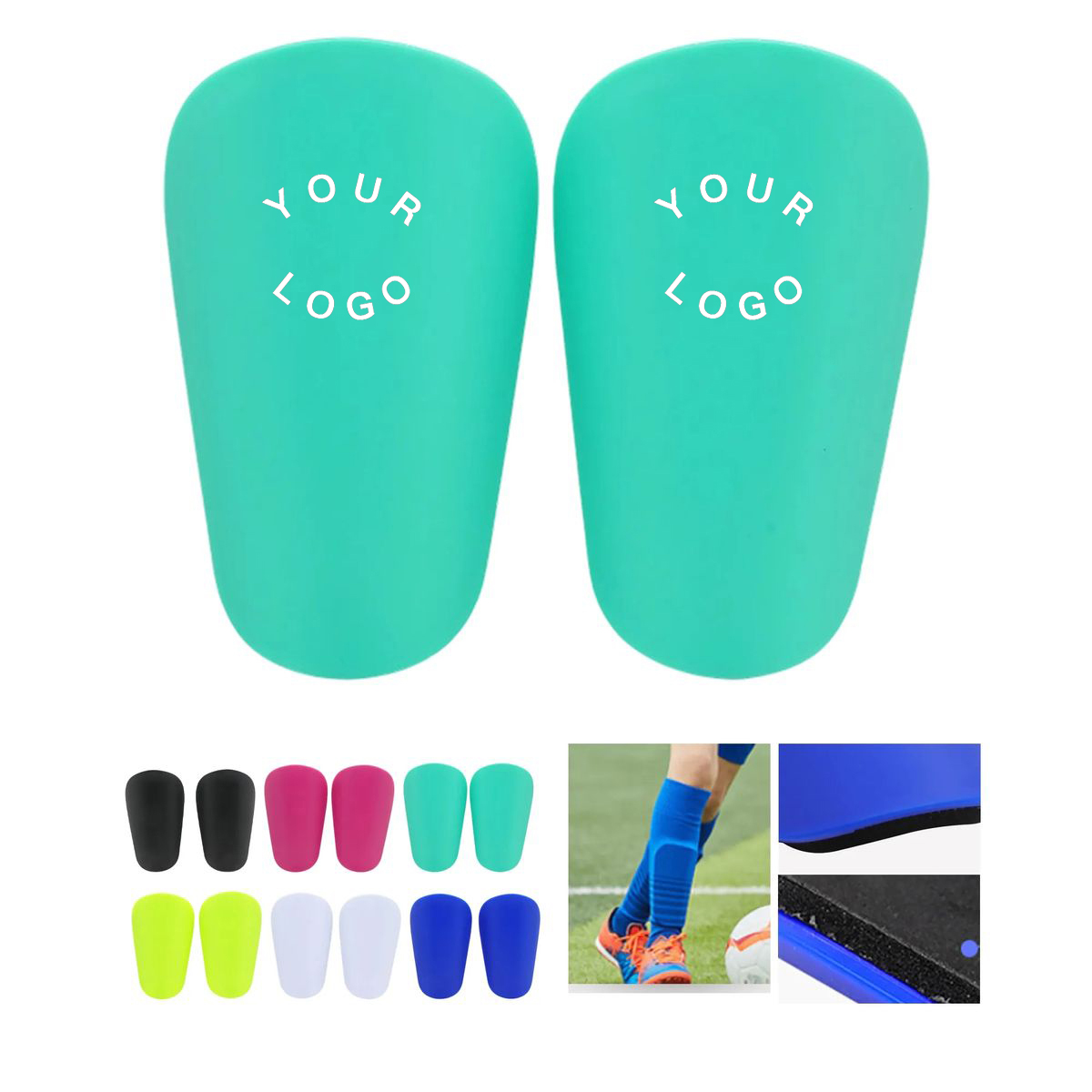 Lightweight Shin Guard Set for Kids and Teens 4