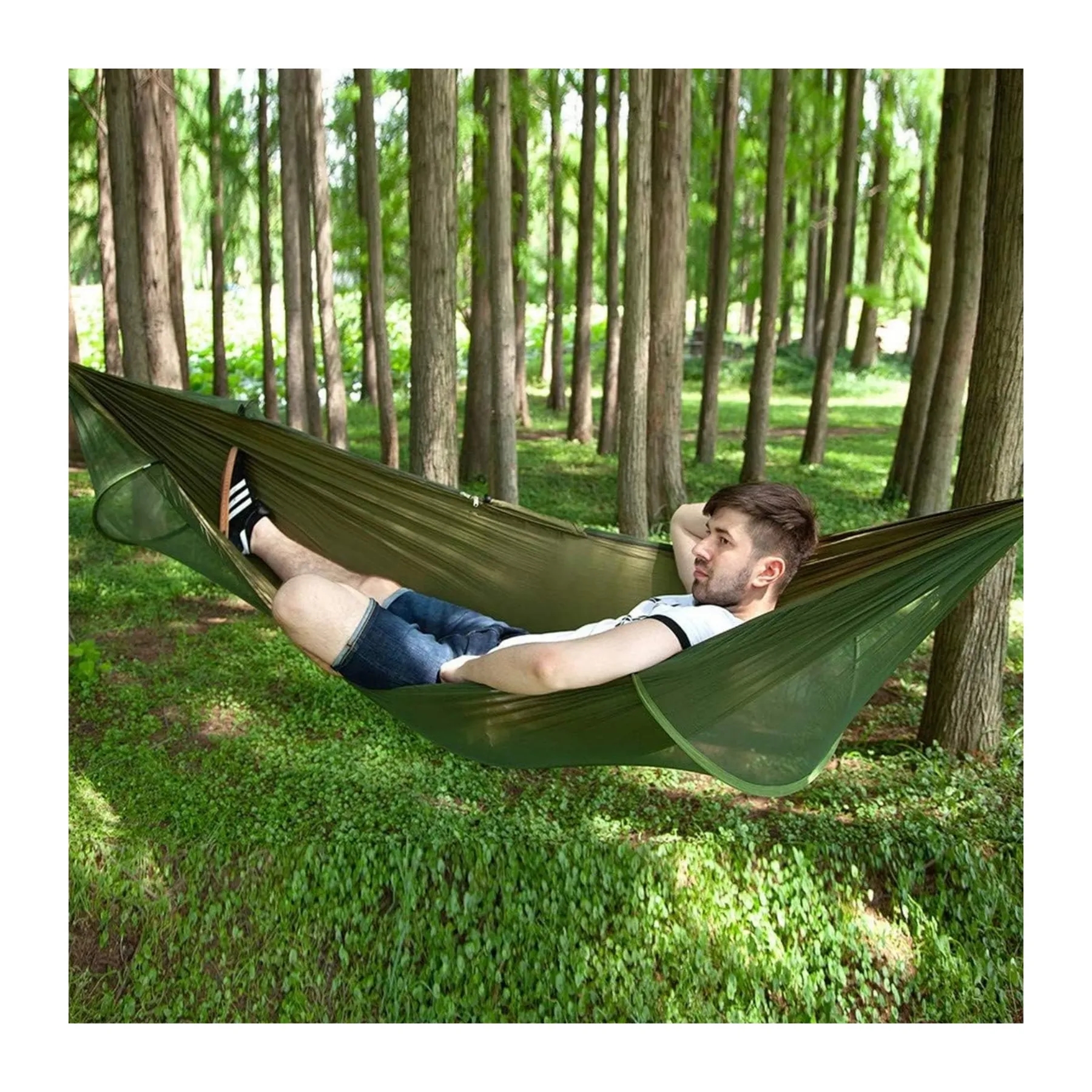Hammocks for Outside with Mosquito Net 4
