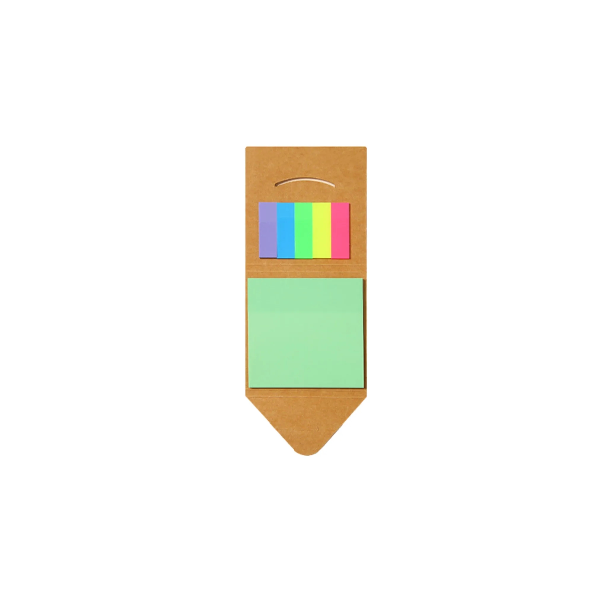 Smiley Notes Kraft Sticky Pads 8
