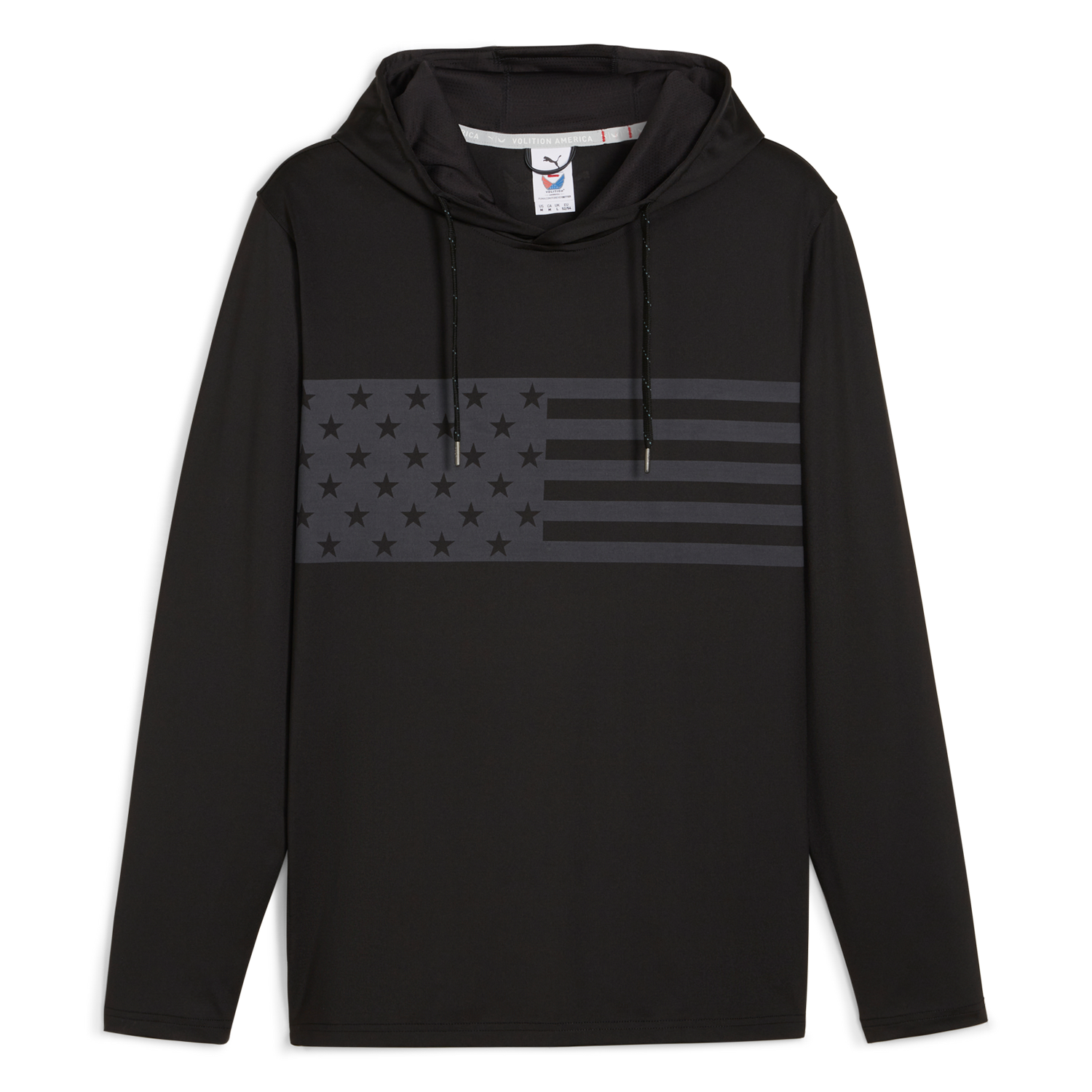 Puma Volition Mens Star Stripe Hoodie, custom hoodie or sweatshirt with logo imprint 3