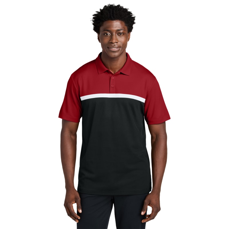 Sport-Tek UV Micropique Colorblock Polo 3