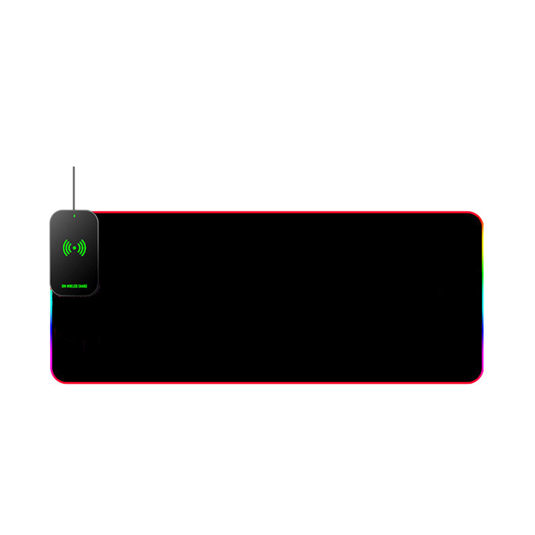 Extra Long RGB Wireless Charger Gaming Mouse Pad 3