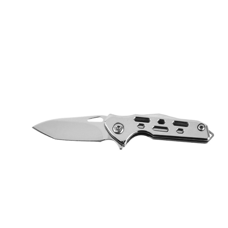 Mini Stainless Steel Folding Pocket Knife with Strap Hole 5