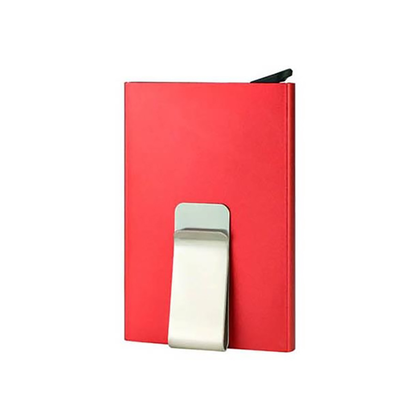 RFID Credit Card Holder for Men Money Clip Aluminum Metal 1