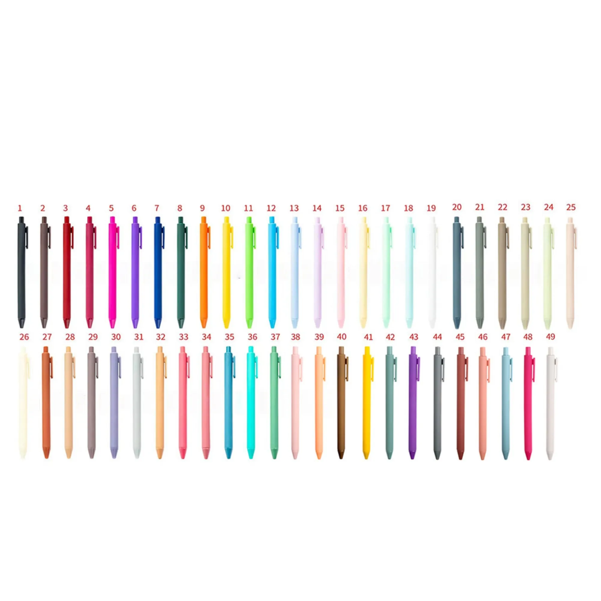 Candy-Colored Push-Type Advertising Ballpoint Pen 2