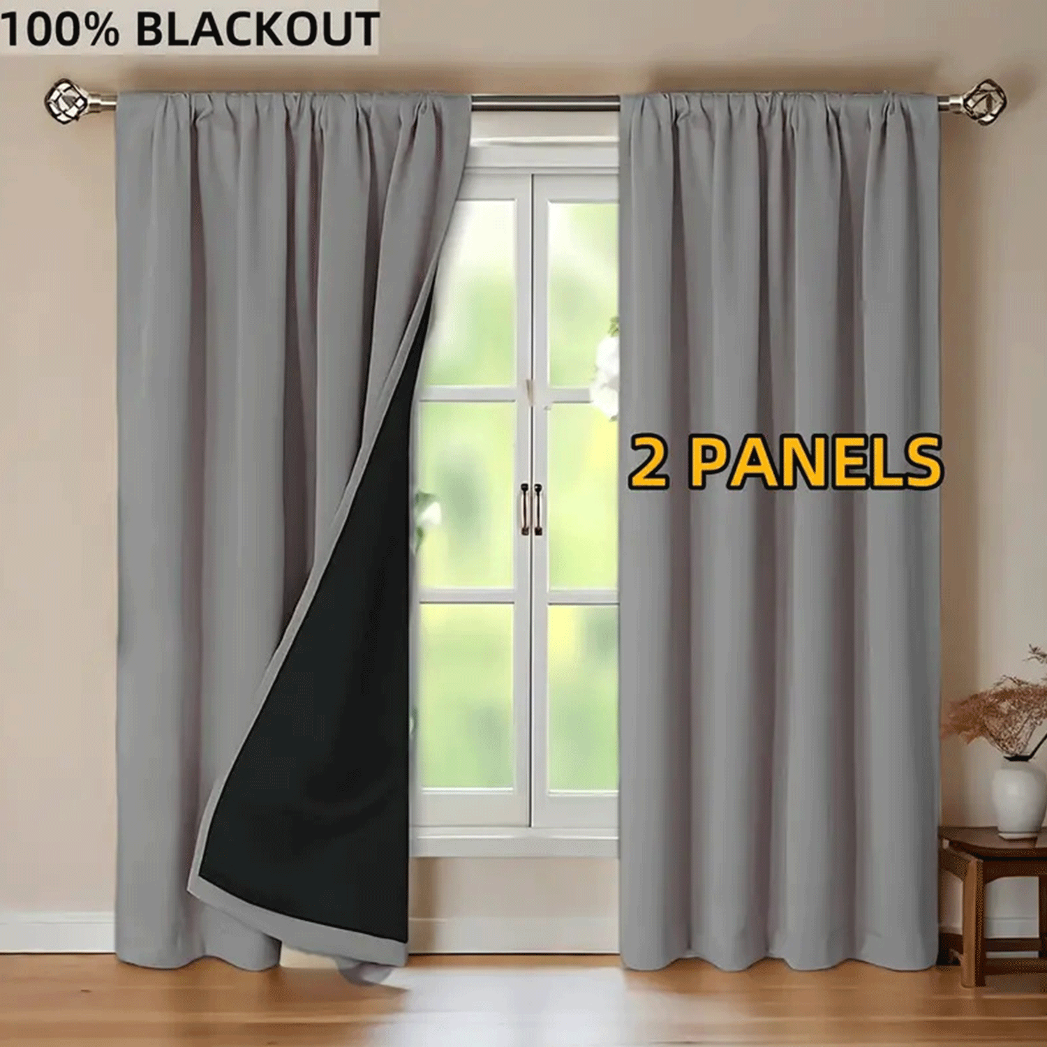 functional household office full Blackout Curtains 11