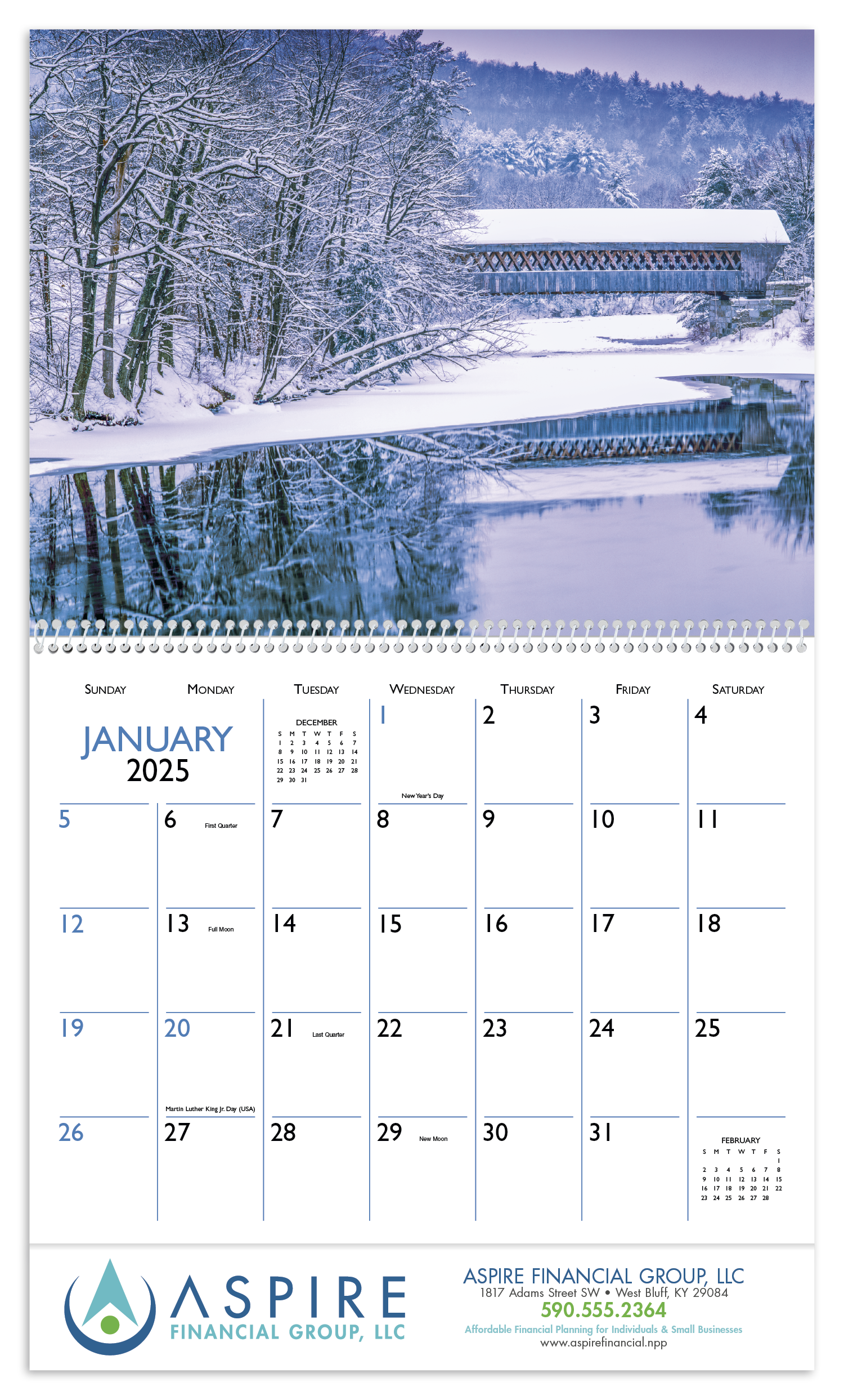 Triumph® Calendars Bridges Calendar 11