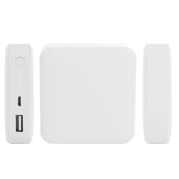 Creative Leather Travel Mobile Phone Power Bank 5