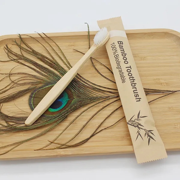 Promotional bamboo toothbrush 4