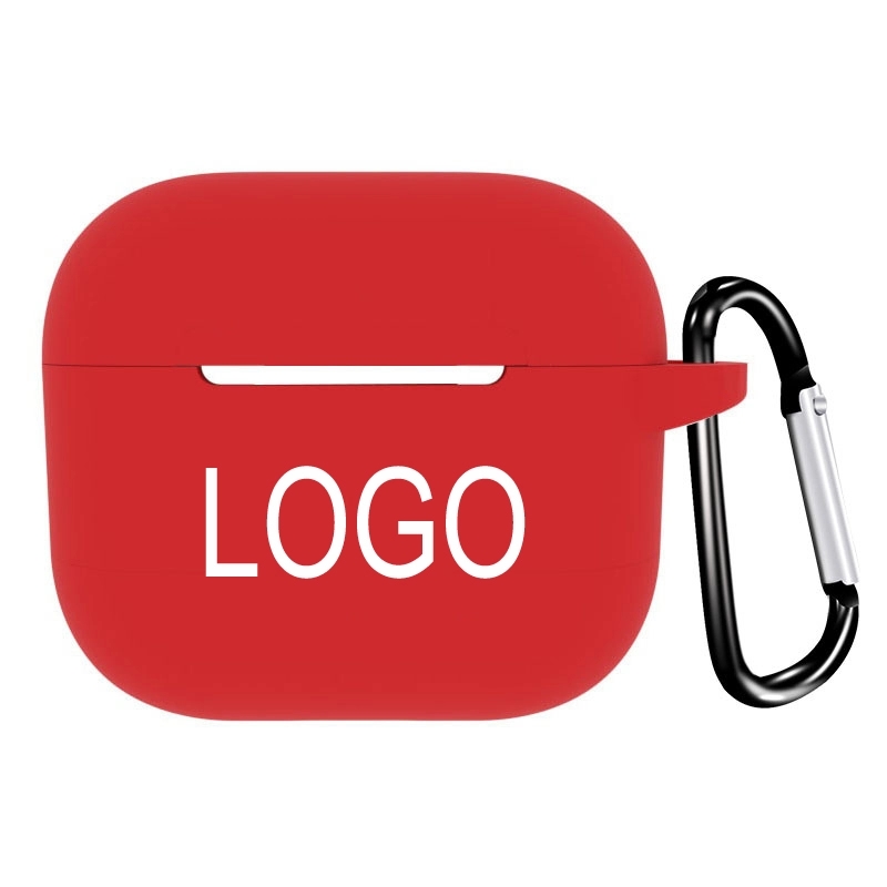 Custom Silicone Apple Earpod 3 Case w/ Carabiner 4