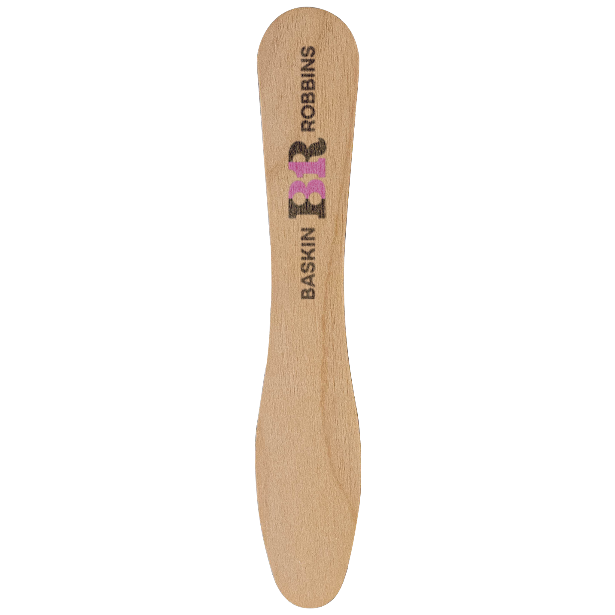 Wood Ice Cream Spoon 3.50" Digital Print 5