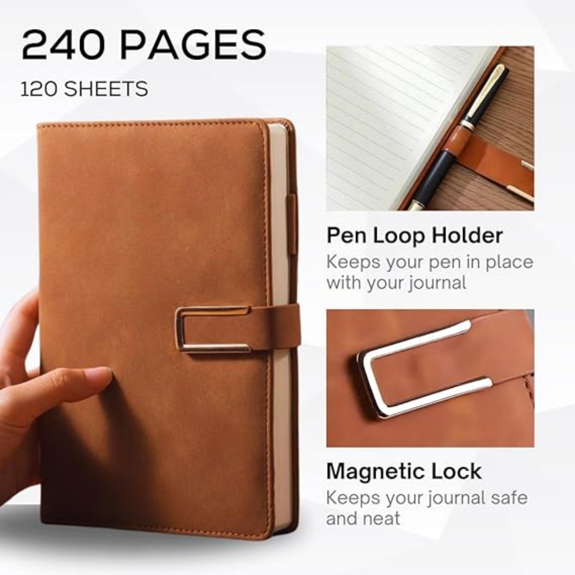 Leather Journal A5 7