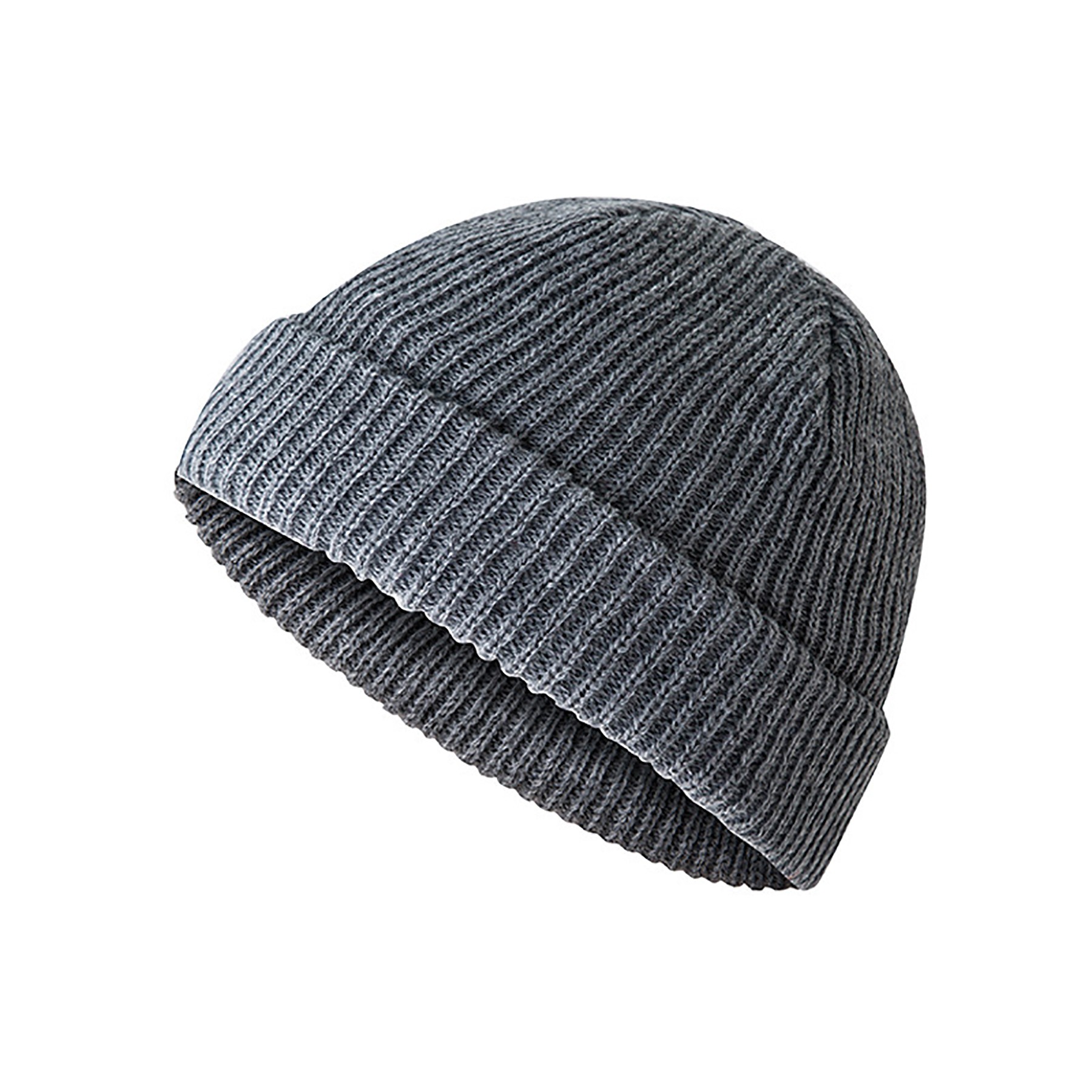 Unisex Roll Up Edge Fisherman Beanie 9