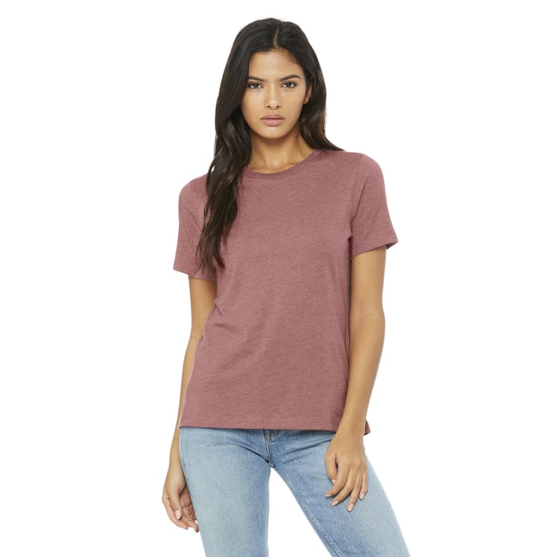 Bella + Canvas Ladies' Relaxed Heather CVC Short-Sleeve T-Shirt 78