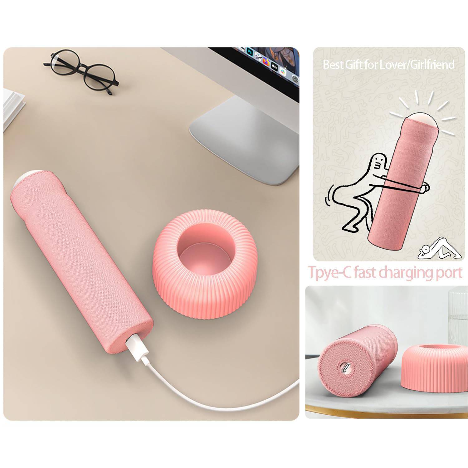 Pull-Cord Ambient Night Light with Detachable Base 7