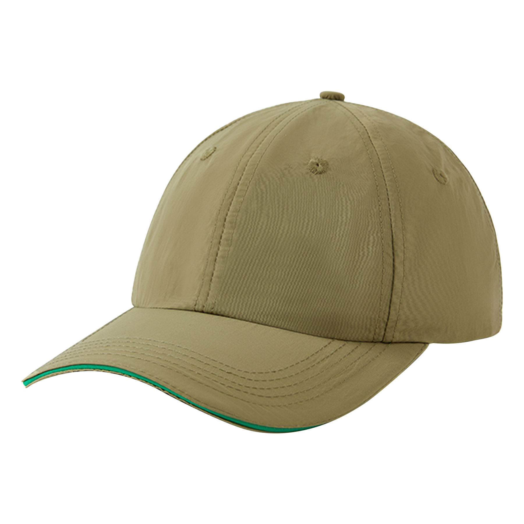 Embroidered Polyester Quick-Drying Unstructured 6-Panel Baseball Cap With Metal Adjustable Buckle 3